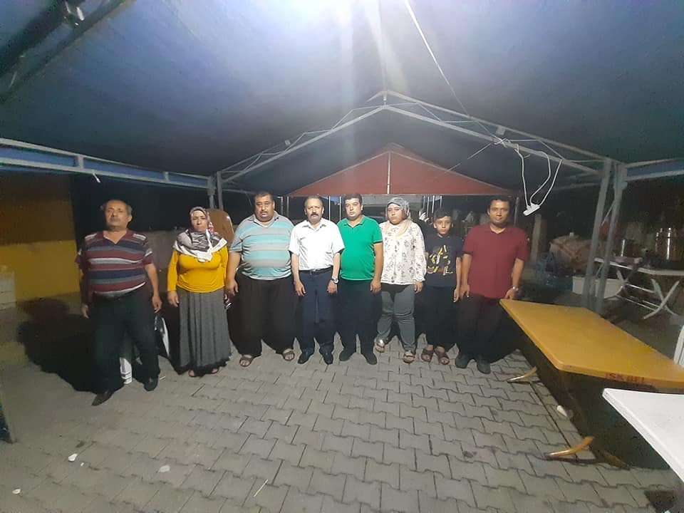 ŞEHİT uzman çavuş Mehmet ERSOY un evine Taziye ziyareti  mersin 30 haziran 2019