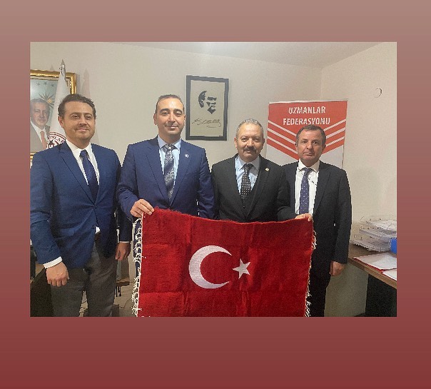  Memleket Partisi Ankara il Bşk Sayın Av.Muhammed Sarıkaya federasyonumuzu ziyaretleri