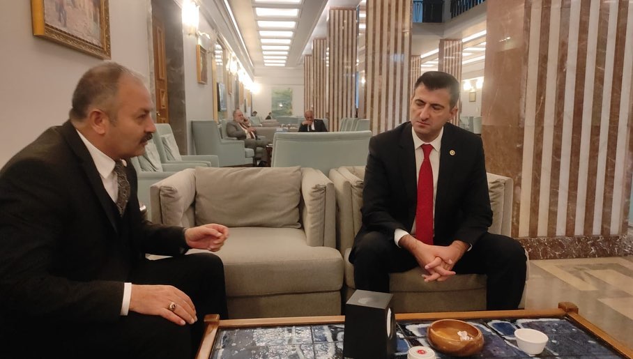 TBMM de Sayın Akparti İzmir Milletvekilimiz @celebi.mehmet.ali ile görüştük 