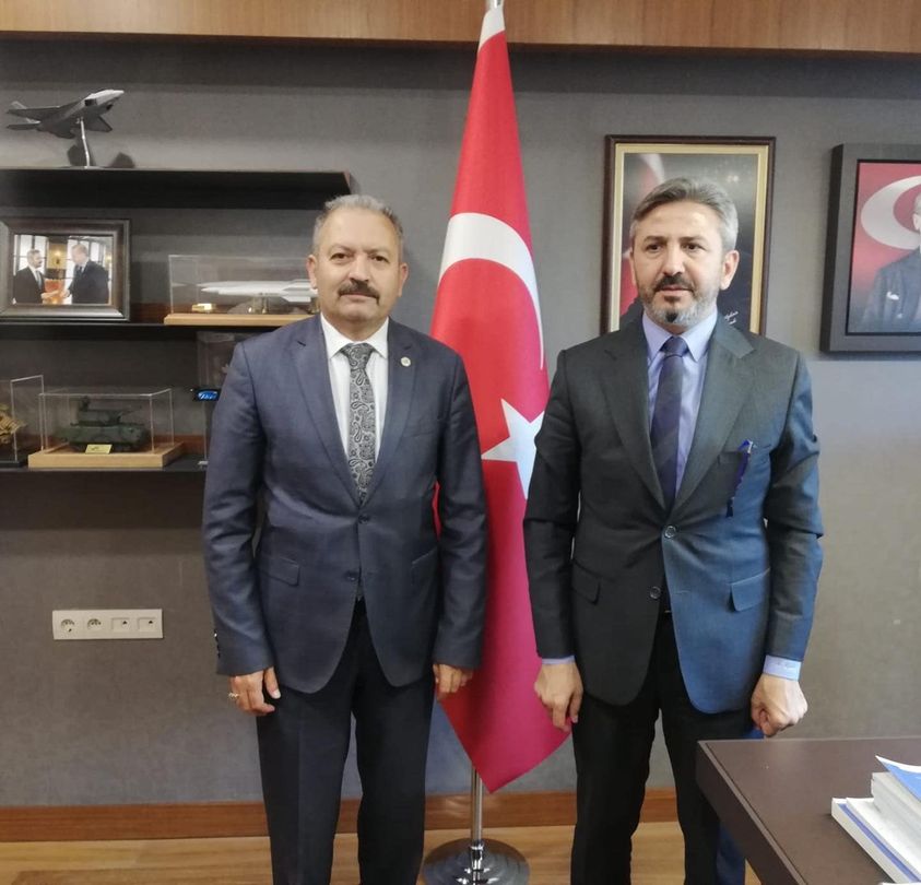 TBMM Milli Savunma Komisyon Başkanı Ahmet AYDIN ı ziyaret