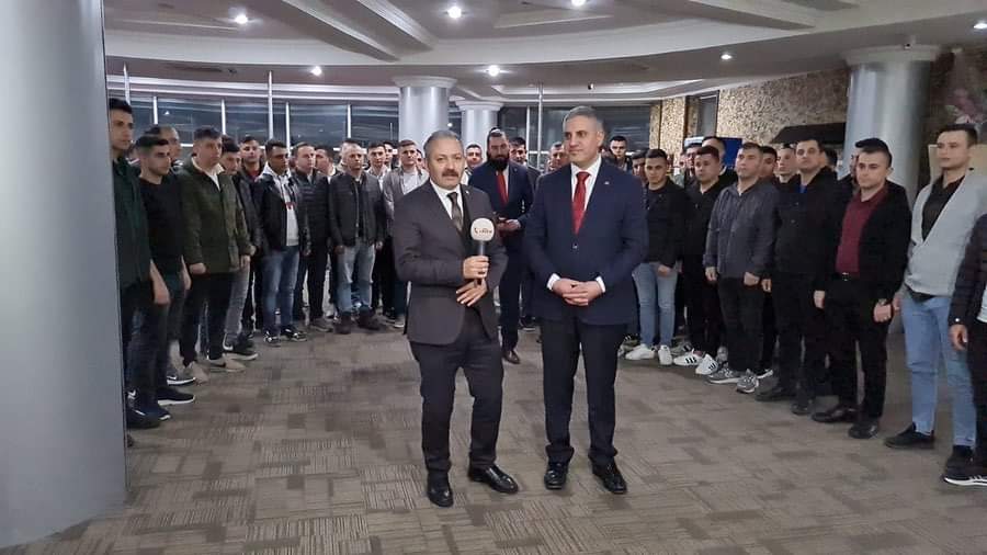 Osmanli Ocakları Genel Başkanı Sayın Kadir Canpolatla beraber Sayın Cumhurbaşkanımız  Recep Tayyip Erdoğan'ınRize proğramına katıldık  